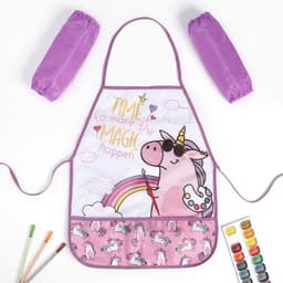 Фартук детский с нарукавниками «Этель. Единорог», 49×39 см