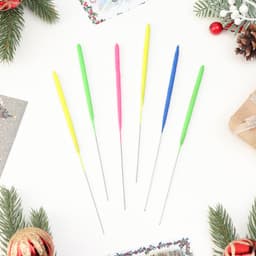 Бенгальские огни разноцветные «Спектр», 6 шт., 17 см, горение 30 сек.