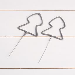 Бенгальские огни золотые «Ёлочка» фигурные, 2 шт., 17 см, горение 30 сек.