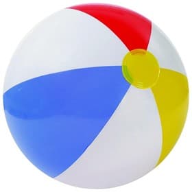 Мяч пляжный INTEX «Цветной» 59020NP, d=51 см, от 3 лет