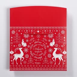 Пакет - коробка подарочный новогодний «С Новым годом», 23×18×11 см