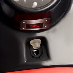 Электромобиль «Мотоцикл шерифа», цвет чёрный