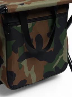 Стул туристический maclay, 35×28×58 см, до 90 кг, с сумкой, складной, со спинкой, хаки