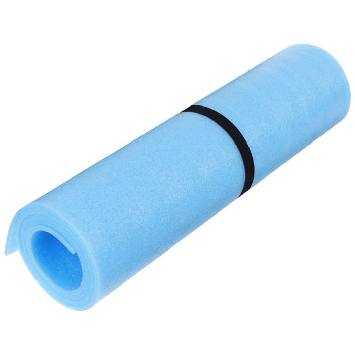 Коврик туристический maclay, 180×60×0.8 см, голубой