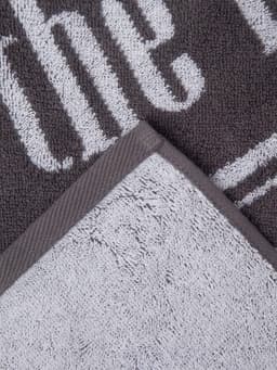 Полотенце махровое «Этель» Real man, 70×130 см, хлопок 100%, серое