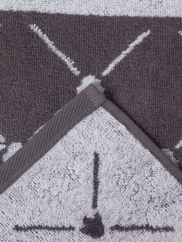 Полотенце махровое Этель King, 70×130 см, 100%, 420 г/м², серое