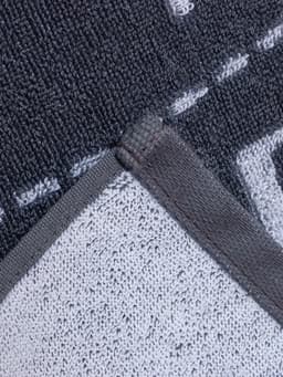 Полотенце махровое Этель «Папа», 70×130 см, 100% хлопок, 420 г/м², серое