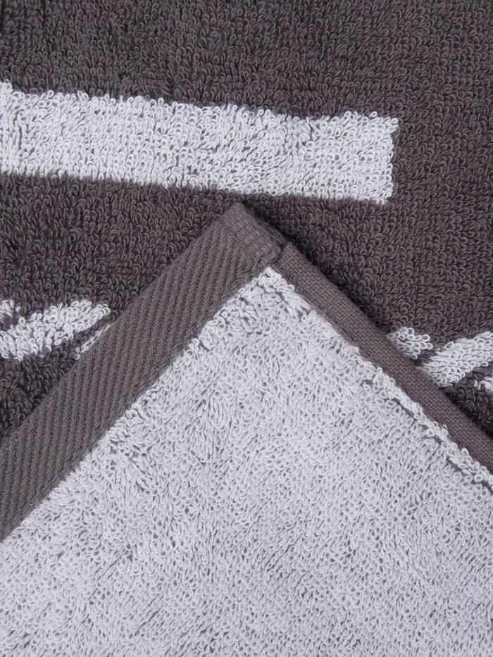 Полотенце махровое «Этель» Super man, 70×130 см, 100% хлопок, 420 г/м², серое