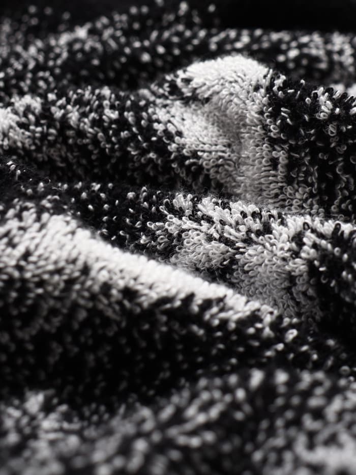 Полотенце махровое «Этель. Лучший папа», 70×130 см, 100% хлопок, 420 г/м², чёрно-белое