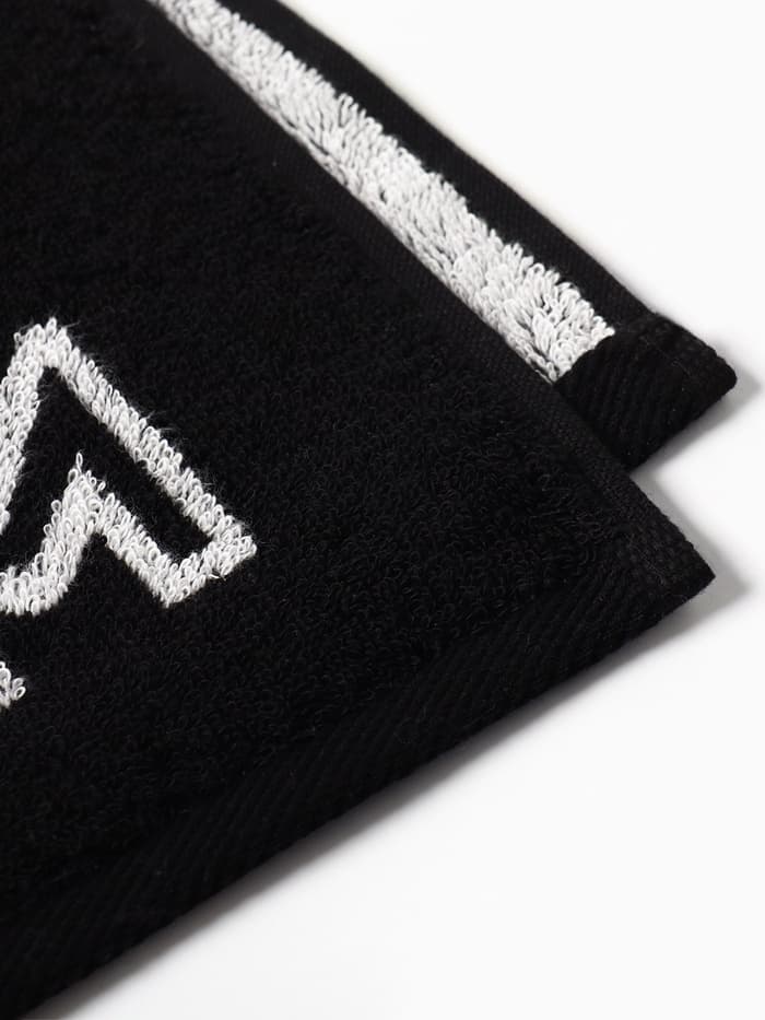 Полотенце махровое Этель «Будь первым», 70×130 см, 100% хлопок, 420 г/м², чёрно-белое