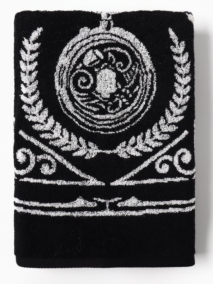 Полотенце махровое Этель «Настоящий джентльмен», 70×130 см, 100% хлопок, 420 г/м², чёрно-белое