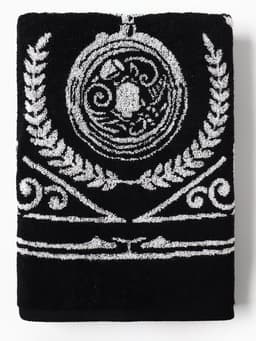 Полотенце махровое Этель «Настоящий джентльмен», 70×130 см, 100% хлопок, 420 г/м², чёрно-белое