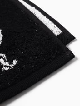 Полотенце махровое «Этель. Победитель», 70×130 см, 100% хлопок, 420 г/м², чёрно-белое