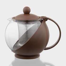 Чайник заварочный «Забота» матовый, 700 мл, с металлическим ситом, стекло, МИКС