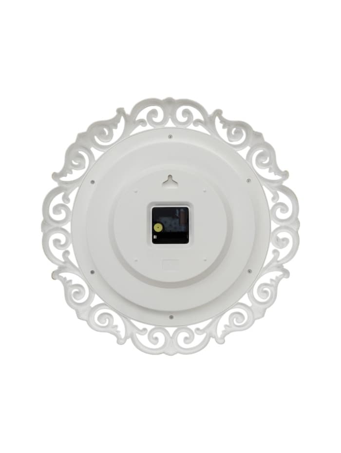 Часы настенные интерьерные «Хостон», бесшумные, плавный ход, d=40.5 см, циферблат d=26 см, белые, от батарейки 1×АА