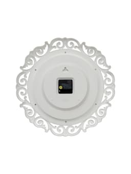 Часы настенные интерьерные «Хостон», бесшумные, плавный ход, d=40.5 см, циферблат d=26 см, белые, от батарейки 1×АА