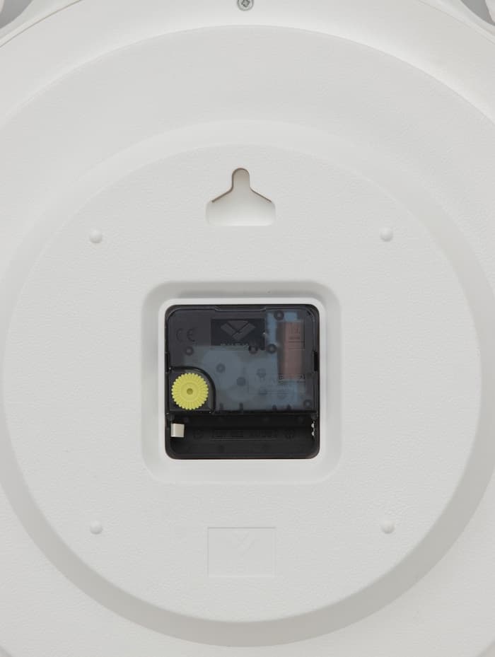 Часы настенные интерьерные «Хостон», бесшумные, плавный ход, d=40.5 см, циферблат d=26 см, белые, от батарейки 1×АА