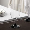 Бокал пластиковый одноразовый для вина, 200 мл, прозрачный, МИКС