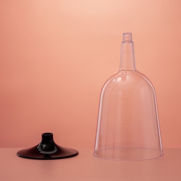 Бокал пластиковый одноразовый для вина, 200 мл, прозрачный, МИКС