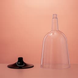 Бокал пластиковый одноразовый для вина, 200 мл, прозрачный, МИКС