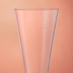 Фужер пластиковый одноразовый для шампанского «Конус», 150 мл, прозрачный, ножка МИКС