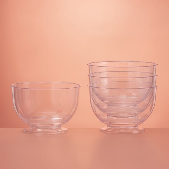 Креманка одноразовая для фуршета «Кристалл», 200 мл, пластик, прозрачная