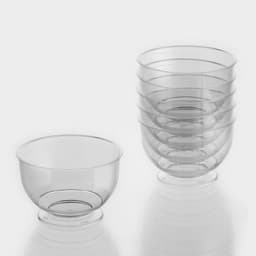 Креманка одноразовая для фуршета «Кристалл», 200 мл, пластик, прозрачная