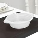 Тарелка одноразовая суповая, 500 мл, пластик, белая