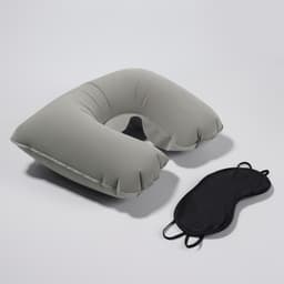 Дорожный набор: подушка для шеи, маска для сна