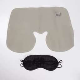 Дорожный набор: подушка для шеи, маска для сна