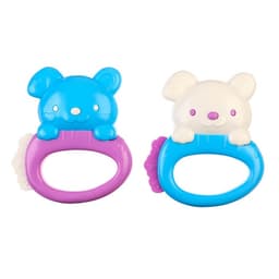 Погремушка-прорезыватель Крошка Я «Собачка», от 3 мес., МИКС