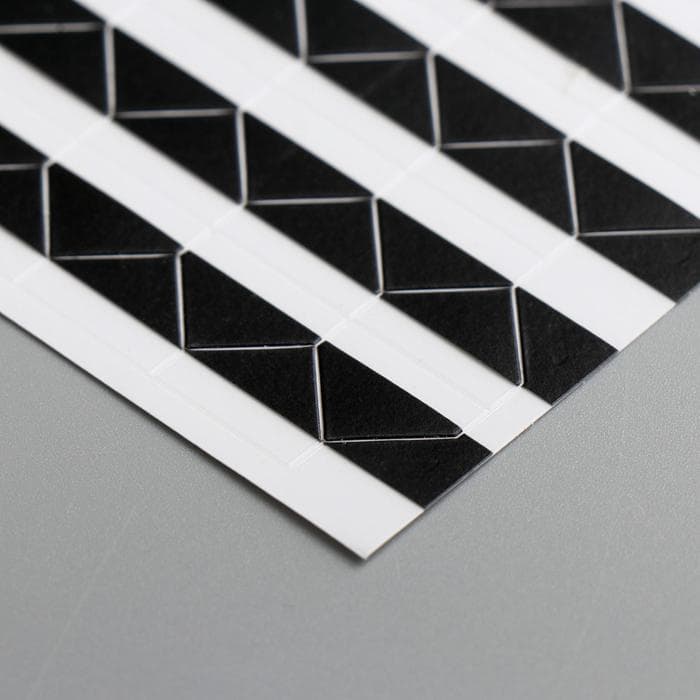 Набор уголков с кармашком для фотографий 102 уголка «Чёрные», 10.3×15.1 см