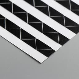 Набор уголков с кармашком для фотографий 102 уголка «Чёрные», 10.3×15.1 см