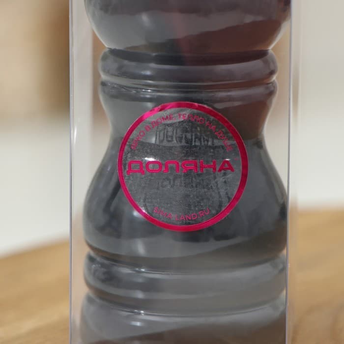 Мельница для специй Доляна «Краски», 11 см, дерево, чёрная