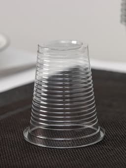 Стакан одноразовый пластиковый, 100 мл, d=5.5 см, прозрачный