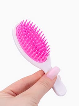 Расчёска массажная, 4.5×13(±1) см, МИКС