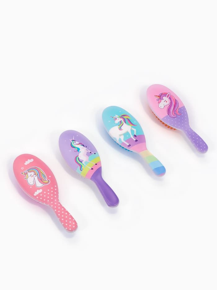 Расчёска массажная, 4.5×13(±1) см, МИКС