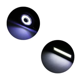 Фонарь рабочий автомобильный, на магните, от батареек 3×ААА, 16×2 см