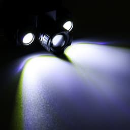 Фонарь налобный аккумуляторный «Мастер К», 3 режима, от USB, 5×8 см