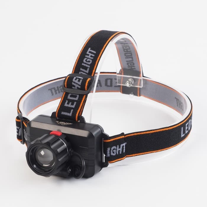 Фонарь налобный аккумуляторный, серия: «Мастер К», 3 режима, 6×8.5 см, от USB