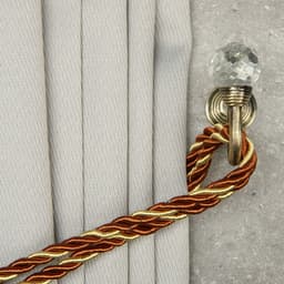 Держатель для штор ««ТУНДРА»» KS007, однорожковый, цвет бронза, набор 2 шт.