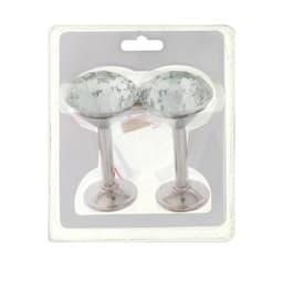 Держатель для штор «ТУНДРА» Kd=001, однорожковый, цвет хром, набор 2 шт.