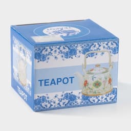 Чайник заварочный «Цветы», 900 мл, с металлическим ситом, керамика