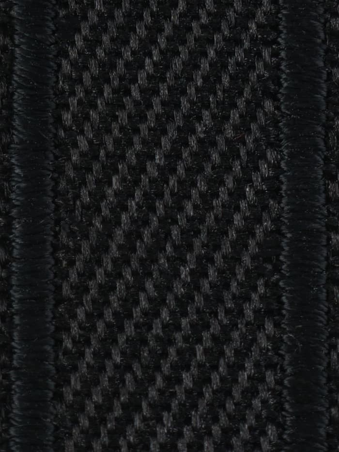 Заплатка для одежды, прямоугольная, 4.2×1 см, термоклеевая, чёрная