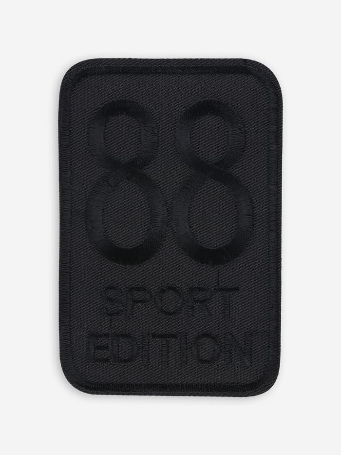 Термоаппликация Sport edition, 11.5×7.7 см, чёрная