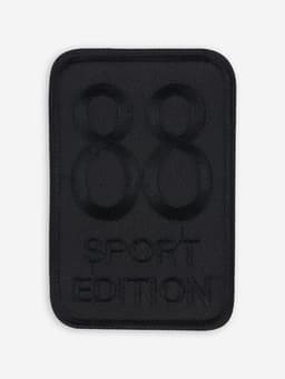 Термоаппликация Sport edition, 11.5×7.7 см, чёрная
