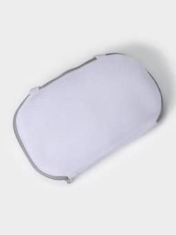 Мешок для стирки бюстгальтеров Доляна, 30×19 см, крупная сетка, цвет серый