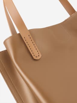 Ручки для сумки, пара, 52±2×2 см, бежевые