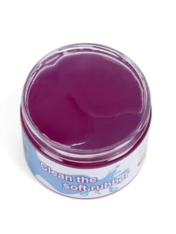 Лизун-очиститель салона автомобиля, 200 г, пластиковый туб, микс