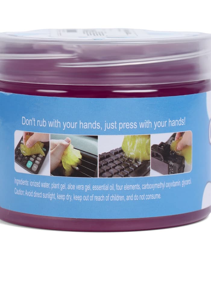 Лизун-очиститель салона автомобиля, 200 г, пластиковый туб, микс